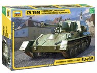  Zvezda Models  1/35 SU-76 Soviet SPG ZVE3662