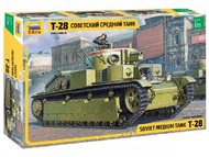  Zvezda Models  1/35 T-28 Heavy Tank (New Tool) (MAR) OUT OF STOCK IN US, HIGHER PRICED SOURCED IN EUROPE ZVE3694