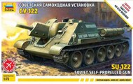  Zvezda Models  1/72 Soviet SU-122 Tank Destroyer OUT OF STOCK IN US, HIGHER PRICED SOURCED IN EUROPE ZVE5043
