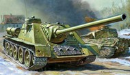  Zvezda Models  1/72 Soviet Su-100 Tank Destroyer (Snap) OUT OF STOCK IN US, HIGHER PRICED SOURCED IN EUROPE ZVE5044