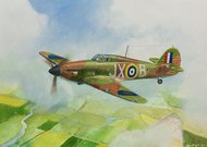  Zvezda Models  1/144 WWII British Hurricane Mk I Fighter (Snap) OUT OF STOCK IN US, HIGHER PRICED SOURCED IN EUROPE ZVE6173