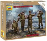  Zvezda Models  1/72 WWII British HQ Staff OUT OF STOCK IN US, HIGHER PRICED SOURCED IN EUROPE ZVE6174