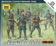  Zvezda Models  1/72 German Infantry 1939-43 (5) (Snap) OUT OF STOCK IN US, HIGHER PRICED SOURCED IN EUROPE ZVE6178