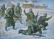  Zvezda Models  1/72 German Infantry Winter Uniform 1941-45 (5) (Snap) OUT OF STOCK IN US, HIGHER PRICED SOURCED IN EUROPE ZVE6198