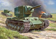  Zvezda Models  1/100 Soviet KV2 Heavy Tank (Snap) OUT OF STOCK IN US, HIGHER PRICED SOURCED IN EUROPE ZVE6202