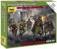  Zvezda Models  1/72 Soviet Machine Gun Squad (Snap) OUT OF STOCK IN US, HIGHER PRICED SOURCED IN EUROPE ZVE6269