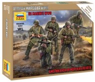  Zvezda Models  1/72 US Marines WWII OUT OF STOCK IN US, HIGHER PRICED SOURCED IN EUROPE ZVE6279
