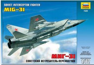  Zvezda Models  1/72 MiG-31 Two-Seater OUT OF STOCK IN US, HIGHER PRICED SOURCED IN EUROPE ZVE7229