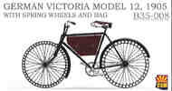 German Victoria Model 12, 1905. With Spring wheels and bag #B35-008