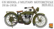 US Model J Military Motorcycle 1916-1918 #B35-011