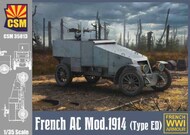  Copper State Models  1/35 French Armored Car Mod 1914 (Type ED) CSM35013