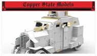  Copper State Models  1/35 Ehrhardt Armoured Car PhotoEtch Detail Set (CSM kit) CSMA35009