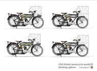  Copper State Models  1/32 British Motorcycle Triumph Model H (3D-Printed) - Pre-Order Item CSMB32-001