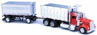 Kenworth W900 Twin Dump Truck (Die Cast) #NRY15223