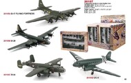  NewRay Diecast  NoScale 10" Wingspan Dbl Engine Aircraft Counter Display (12 Total) (Plastic Kits) NRY20107