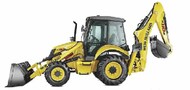  NewRay Diecast  NoScale 5" New Holland B110C Front End Loader Excavator (Die Cast) NRY32143