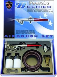 H Series Siphon Feed Single Action Airbrush Set w/3 Heads (H-3AS) #PAS16644