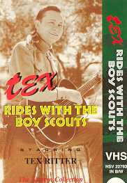 TEX RIDES WITH THE BOY SCOUTS