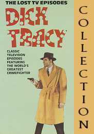 DICK TRACY - LOST TV EPISODES - 4 VOLUME COLLECTION (8 EPISODES) #101476-03