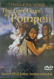 LAST DAYS OF POMPEII (1959 STEVE REEVES AND 1913 SILENT VERSION) - DVD