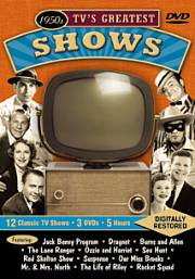 1950S TV'S GREATEST SHOWS (3 DVD COLLECTION) #107546-23