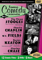 FAMOUS COMEDY LEGENDS VOLUME TWO  (3 DVD COLLECTION) #107553-23