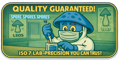 Lil Shop of Spores Clean Spore Promise - All Spore Products Guaranteed Contaminate Free!
