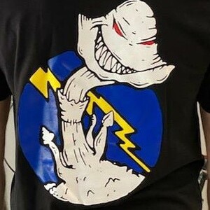 Lil Shop MushHead Logo Tshirt Black 9525