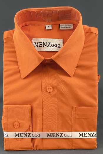 Boy's Shirts-Orange #SB-Orange