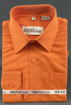 Boy's Shirts-Orange SB-Orange