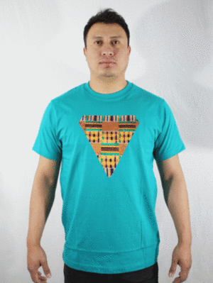 Black History T Shirt Teal BHTSteal