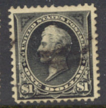 276A ! Perry Type II, Black Used  F-VF #276aused