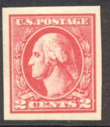 534A 2c Washington Type VI Imperf Offset F-VF Mint NH #534anh