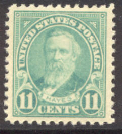 563 11c Rutherford Hayes F-VF Mint NH #563nh