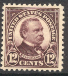 564 12c Grover Cleveland F-VF Mint NH #564nh