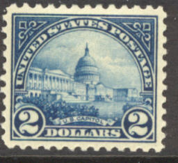 572 2. U.S. Capitol F-VF Mint, hinged #572og