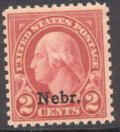 671 2c Washington Nebraska Overprint F-VF Mint NH #671nh