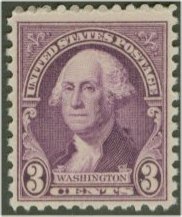 720 3c George Washington F-VF Mint NH Plate Block of 4 #720pb