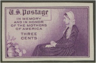 754 3c Mothers Day Imperforate F-VF Used #754u