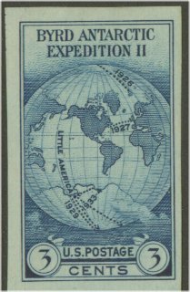 768a 3c Byrd Expedition Imperforate F-VF Used #768aused