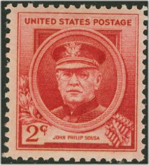 880 2c John P. Sousa F-VF Mint NH #880nh
