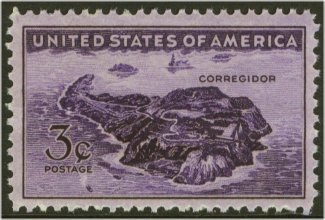 925 3c Corregidor Plate Block #925pb