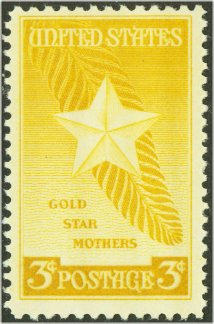 969 3c Gold Star MothersF-VF Mint NH #969nh