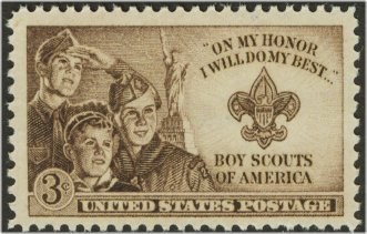 995 3c Boy Scouts F-VF Mint NH #995nh