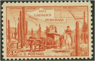 1028 3c Gadsden Purchase Used #1028used