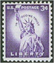 1035 3c Statue of Liberty F-VF Mint NH #1035nh