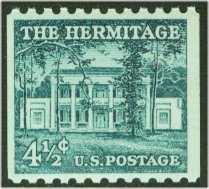 1059 4 1/2c The Hermitage Coil F-VF Mint NH #1059nh