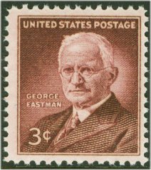 1062 3c George Eastman F-VF Mint NH Plate Block of 4 #1062pb
