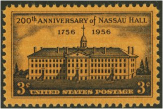 1083 3c Nassau Hall F-VF Mint NH Plate Block of 4 #1083pb
