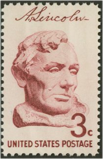 1114 3c Bust of Lincoln F-VF Mint NH Plate Block of 4 #1114pb